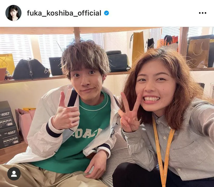 ※小芝風花公式Instagram(fuka_koshiba_official)より