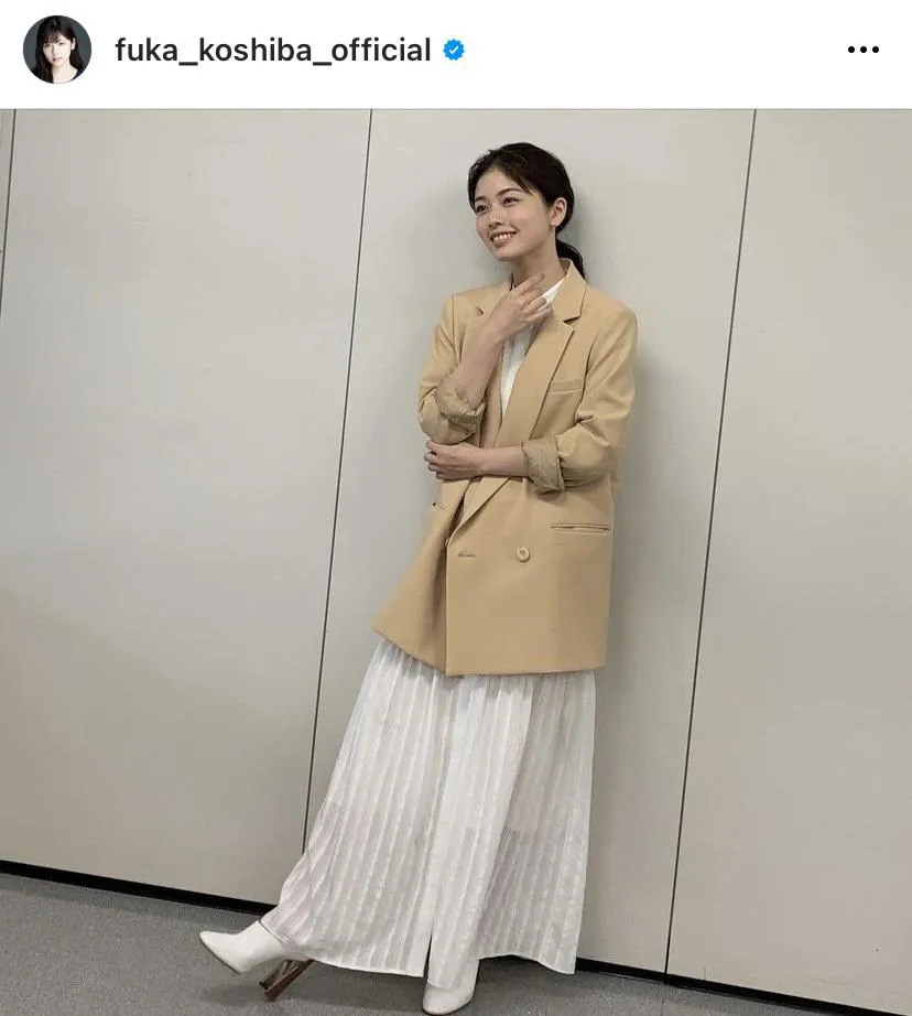 ※小芝風花公式Instagram(fuka_koshiba_official)より