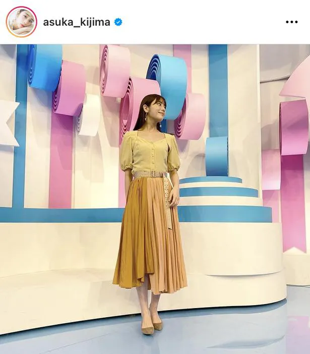 ※画像は貴島明日香(asuka_kijima)公式Instagramのスクリーンショット