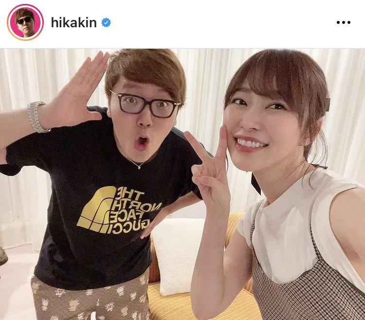 ※HIKAKIN公式Instagram(hikakin)より