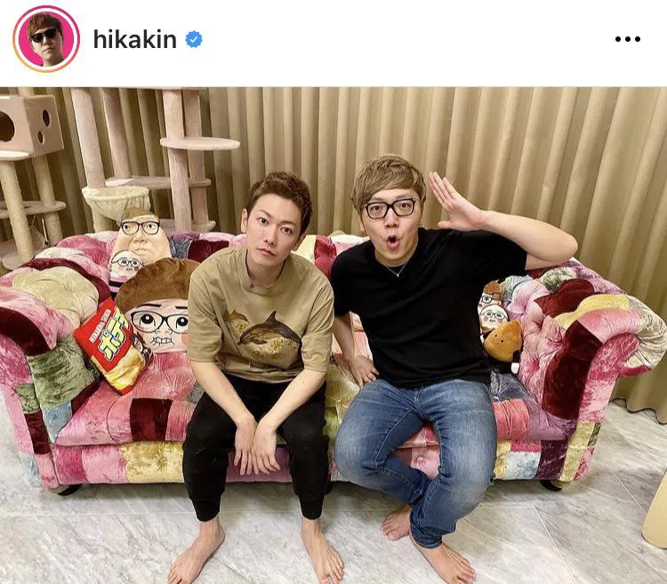 ※HIKAKIN公式Instagram(hikakin)より