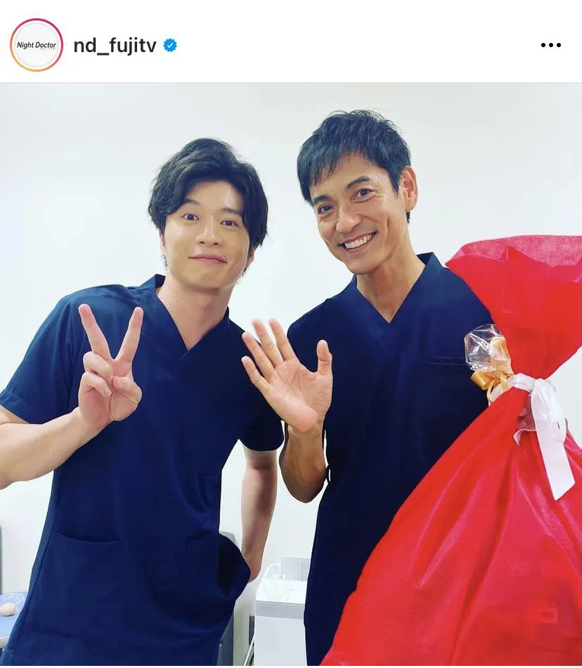 ※「ナイト・ドクター」公式Instagram(nd_fujitv)より