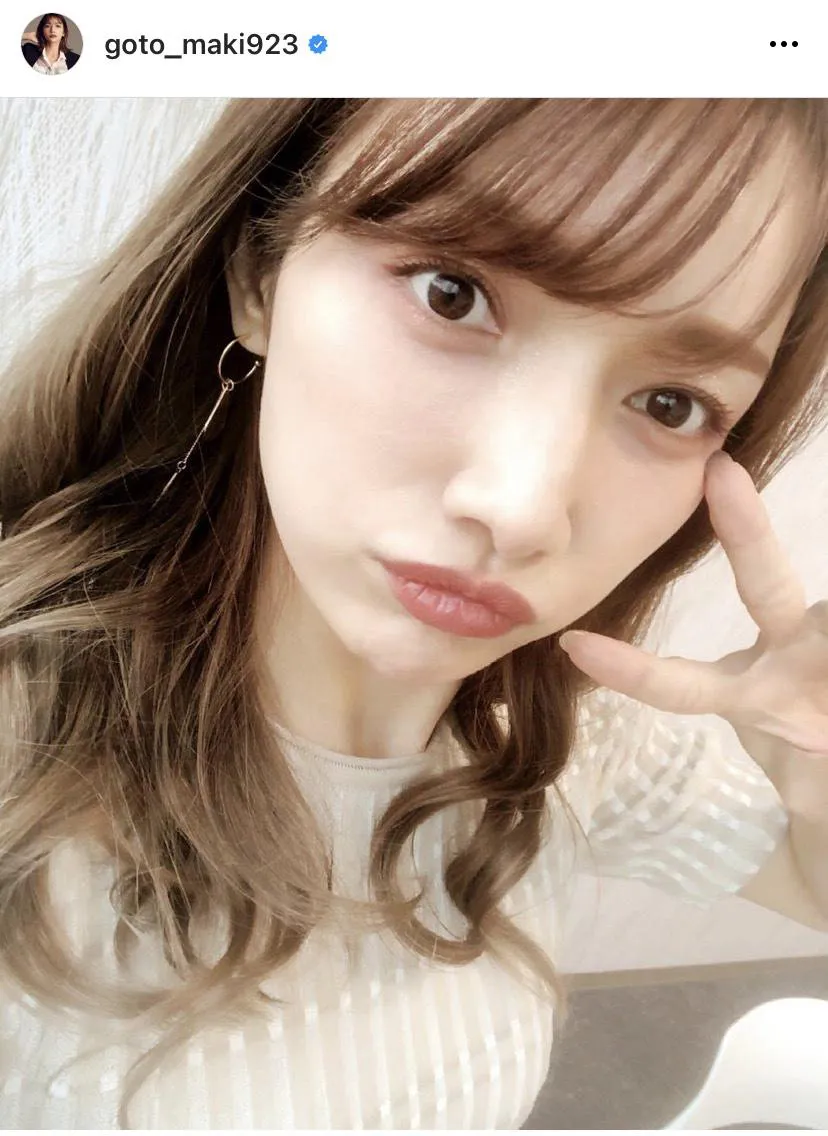 ※後藤真希公式Instagram(goto_maki923)より