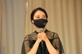 上白石萌音、“3年越し”!念願の会見出席に「前回は等身大パネルでイジっていただいて(笑)。今回は生身で出席できてうれしく思います」