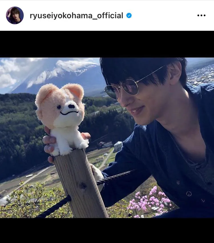 ※画像は横浜流星公式Instagram(ryuseiyokohama_official)より