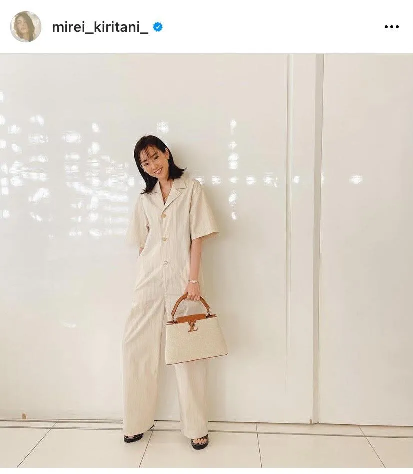 ※桐谷美玲オフィシャルInstagram(mirei_kiritani_)より