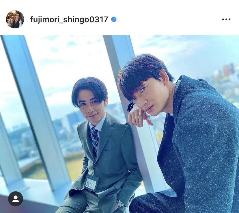 ※藤森慎吾公式Instagram(fujimori_shingo0317)より