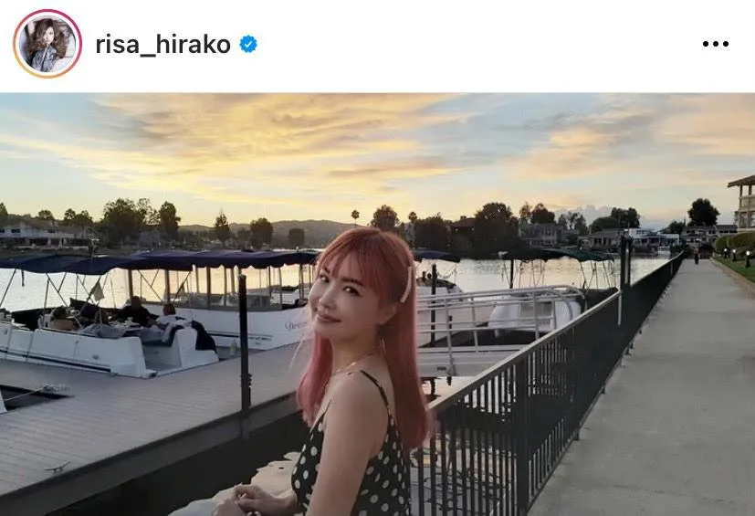 ※平子理沙公式Instagram(risa_hirako)より
