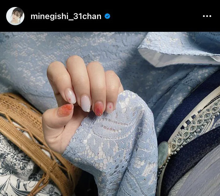 ※峯岸みなみ公式Instagram(minegishi_31chan)のスクリーンショット