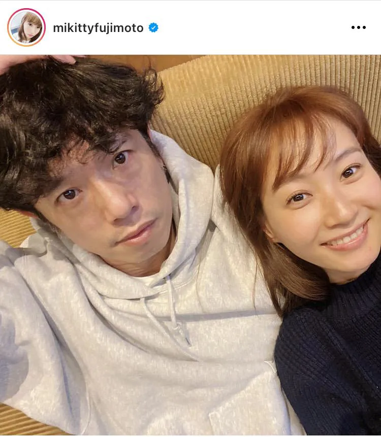 ※藤本美貴オフィシャルInstagram(mikittyfujimoto)より