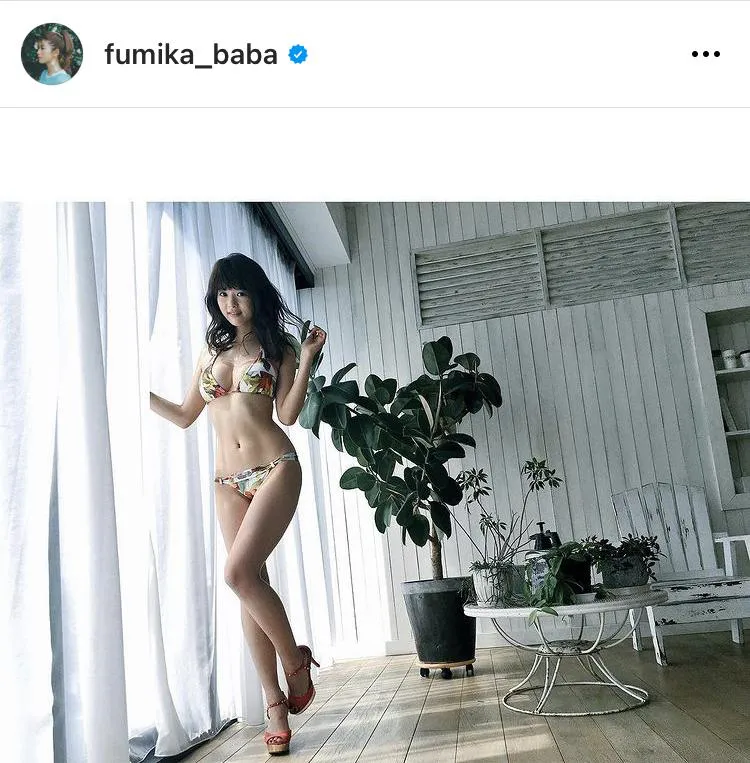 ※画像は馬場ふみか公式Instagram(fumika_baba)より