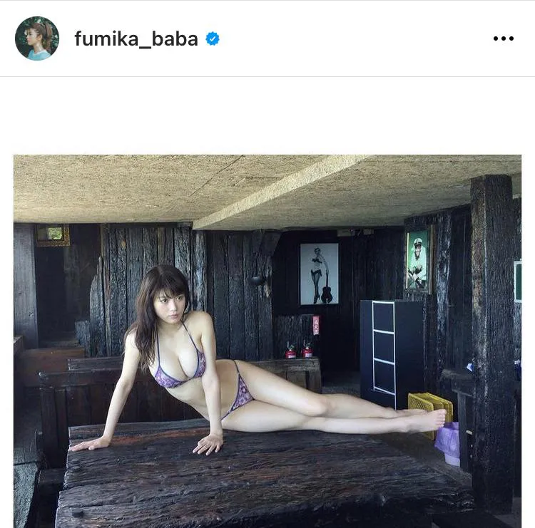 ※画像は馬場ふみか公式Instagram(fumika_baba)より