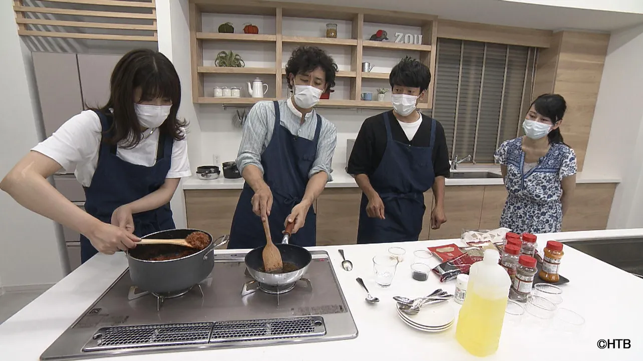 理想のカレーづくりに挑戦する大泉チーム