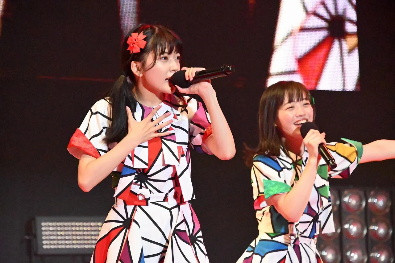 8月28日の「@JAM EXPO 2020-2021」ストロベリーステージに出演したばってん少女隊