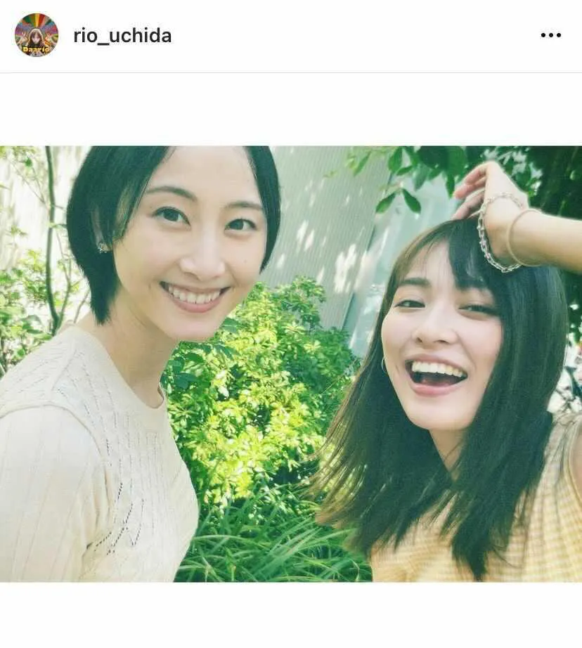 内田理央&松井玲奈の“美しすぎる”ツーショット