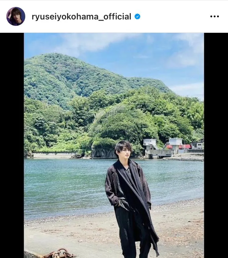 ※画像は横浜流星公式Instagram(ryuseiyokohama_official)より