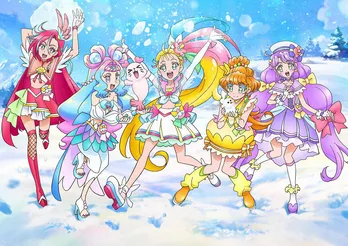<映画トロピカル~ジュ!プリキュア>初めての雪に大はしゃぎのトロプリ!新場面写真解禁