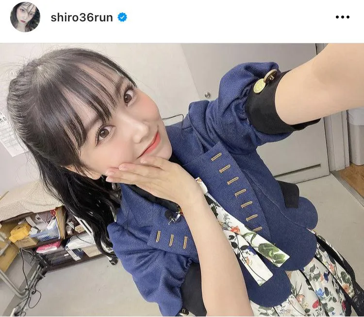 ※画像は白間美瑠公式Instagram(shiro36run)のスクリーンショット