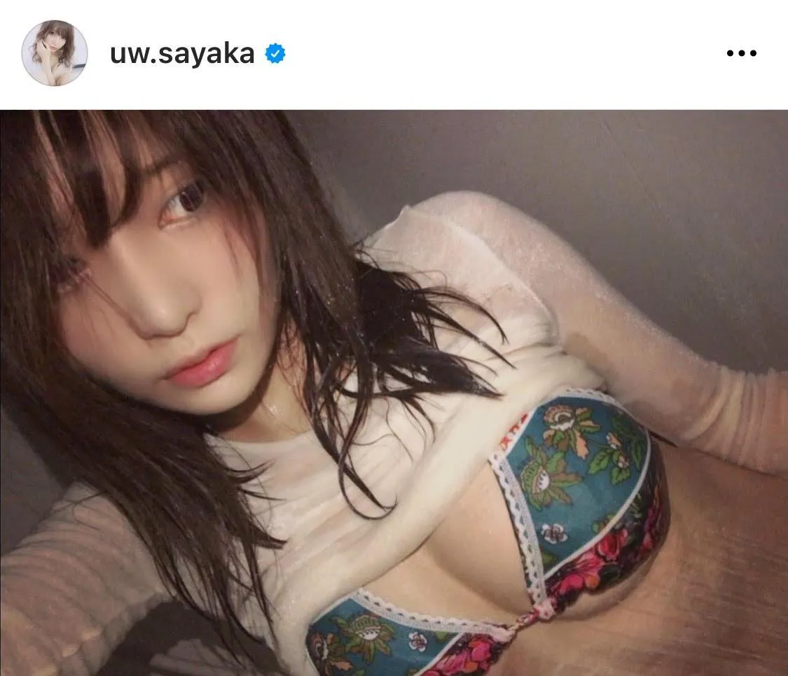 ※似鳥沙也加オフィシャルInstagram(uw.sayaka)より