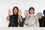 高畑充希と大久保佳代子が映画「浜の朝日の嘘つきどもと」公開直前イベントに登場