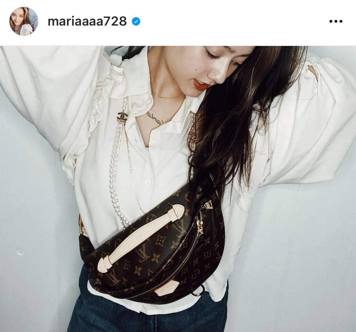 ※谷まりあ公式Instagram(mariaaaa728)より