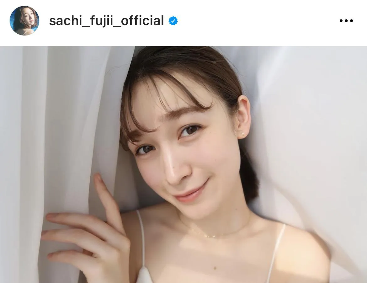 ※藤井サチ公式Instagram(sachi_fujii_official)より