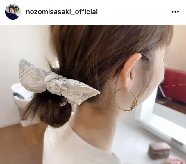 ※画像は佐々木希オフィシャルInstagram(nozomisasaki_official)より