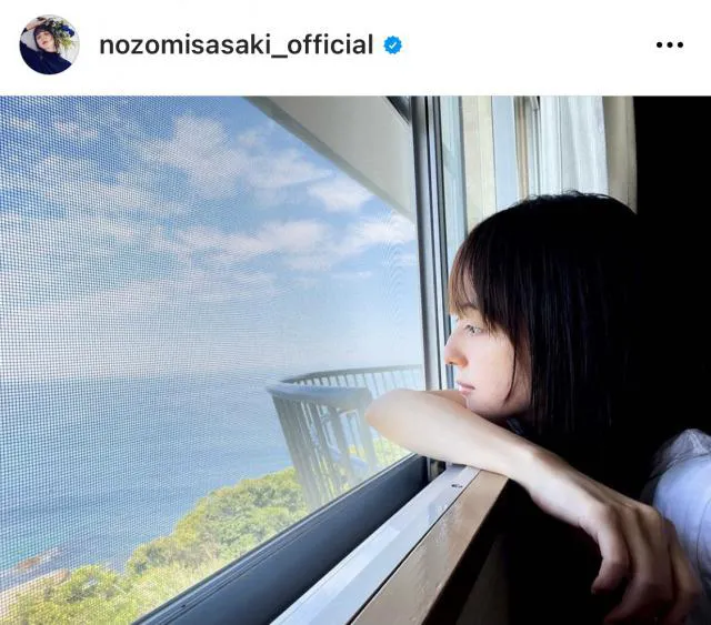 ※画像は佐々木希オフィシャルInstagram(nozomisasaki_official)より