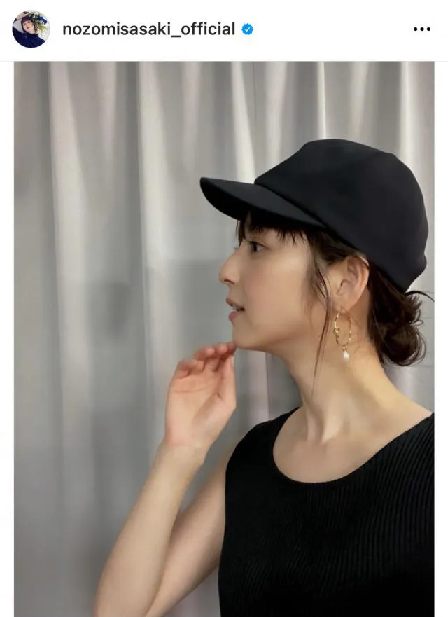 ※画像は佐々木希オフィシャルInstagram(nozomisasaki_official)より