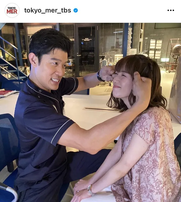 画像 Tokyo Mer 涼香ロス に公式インスタが反応 佐藤栞里と鈴木亮平の仲むつまじい姿に この2人が大好きでした の声 2 21 Webザテレビジョン