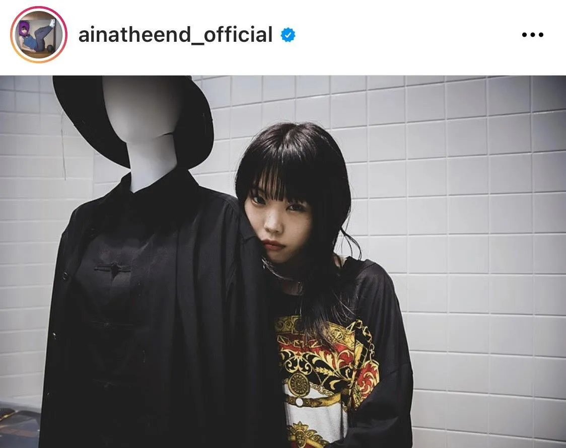 ※アイナ・ジ・エンド公式Instagram(ainatheend_official)のスクリーンショット