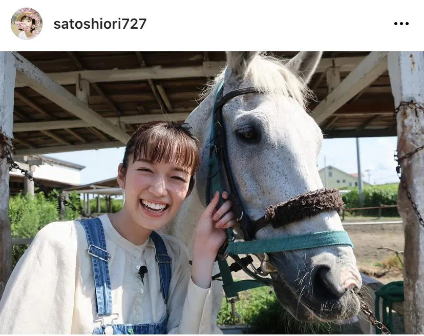 ※佐藤栞里公式Instagram(satoshiori727)より