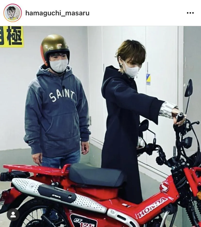 ※濱口優オフィシャルInstagram(hamaguchi_masaru)より