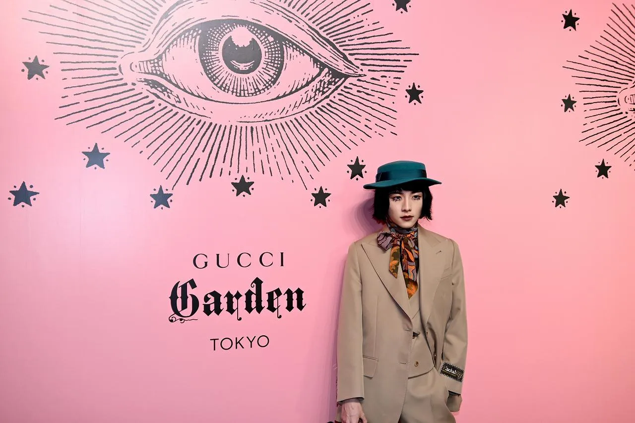 「Gucci Garden Archetypes(グッチ ガーデン アーキタイプ)」展フォトコールより