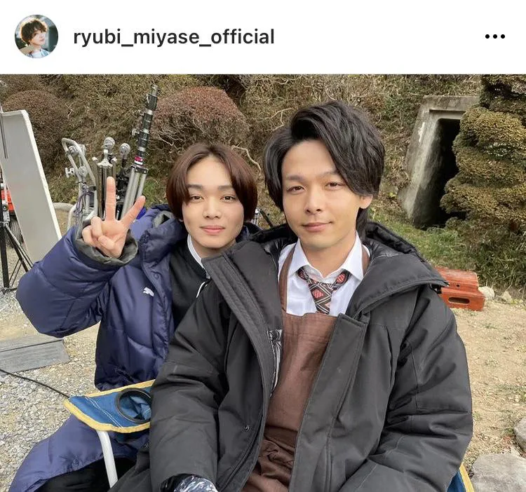 ※宮世琉弥公式Instagram(ryubi_miyase_official)より