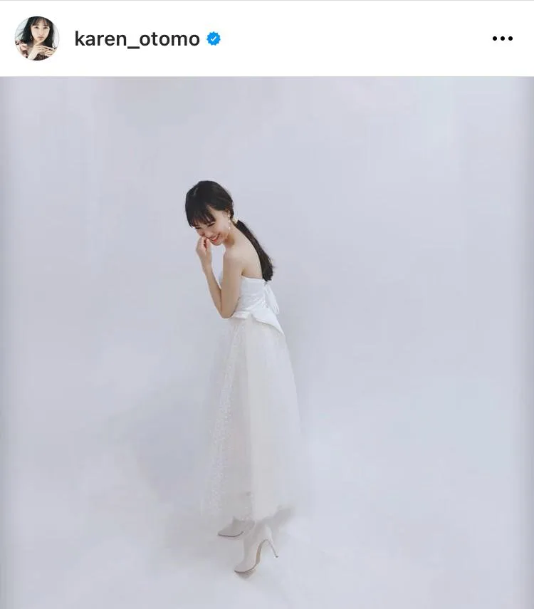 ※大友花恋公式Instagram(karen_otomo)より