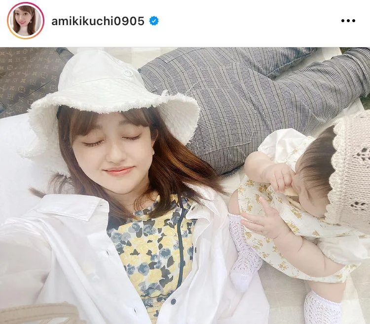 ※菊地亜美公式Instagram(amikikuchi0905)より