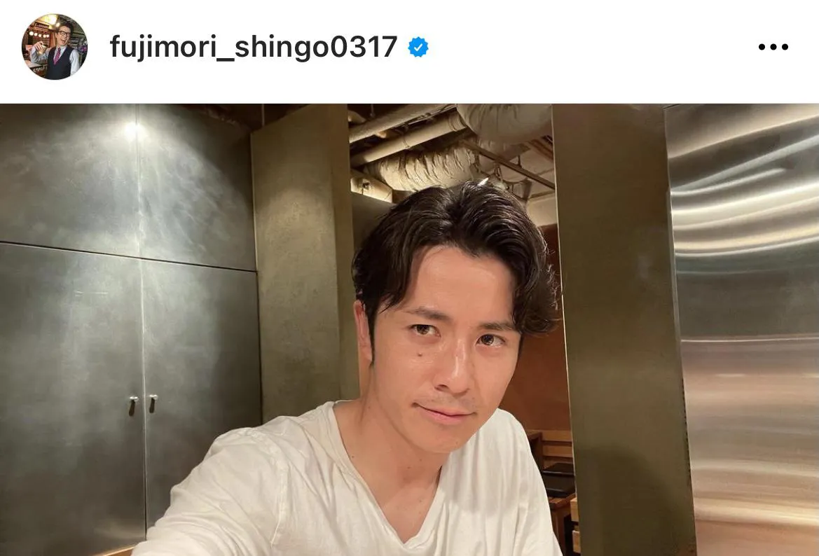 ※藤森慎吾オフィシャルInstagram(fujimori_shingo0317)より