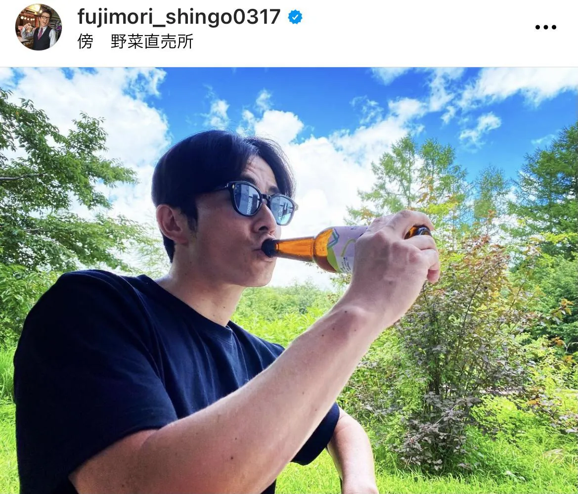 ※藤森慎吾オフィシャルInstagram(fujimori_shingo0317)より