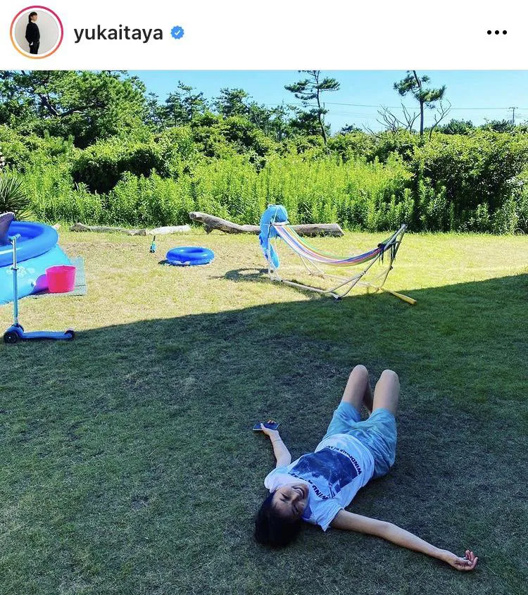 ※板谷由夏公式Instagram(yukaitaya)より