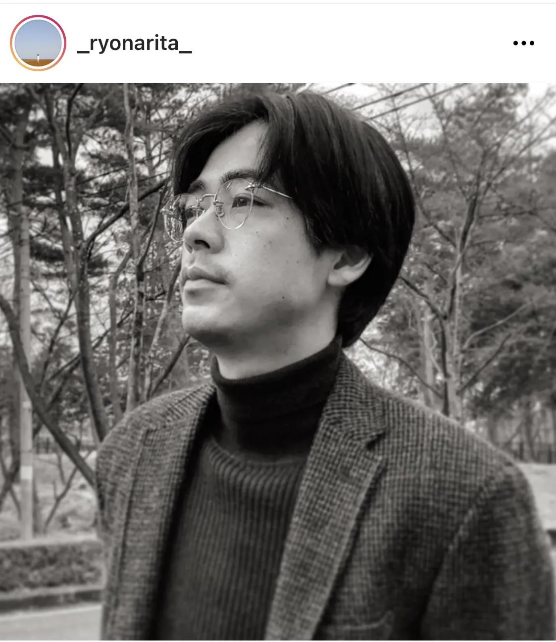 ※成田凌公式Instagram(_ryonarita_)より