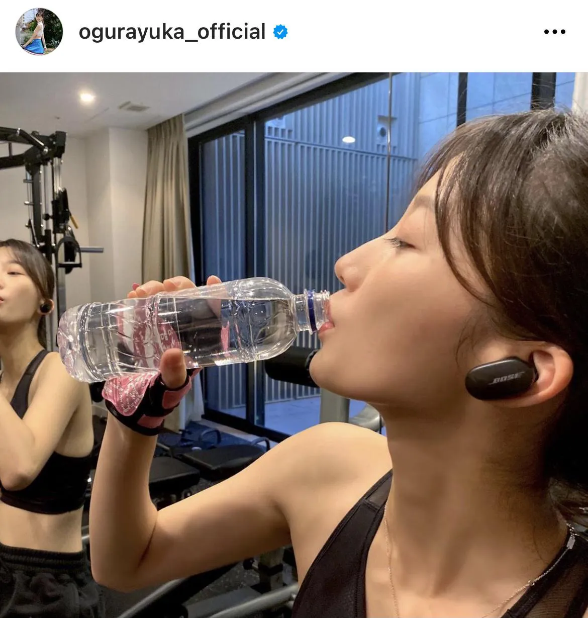 ※小倉ゆうか公式Instagram(ogurayuka_official)より