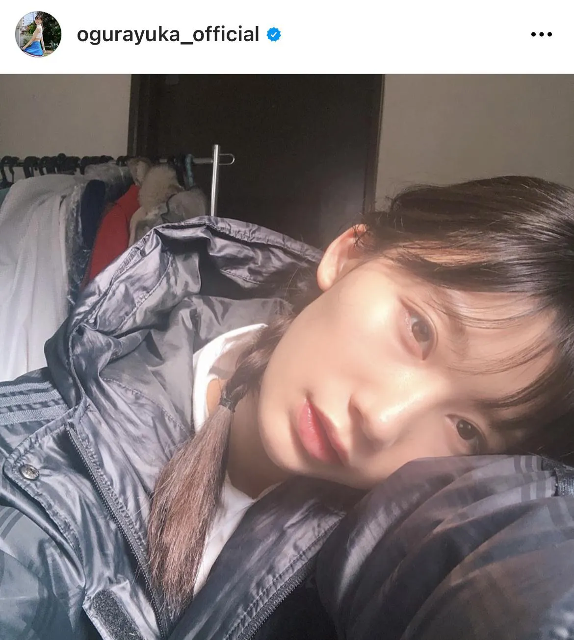 ※小倉ゆうか公式Instagram(ogurayuka_official)より