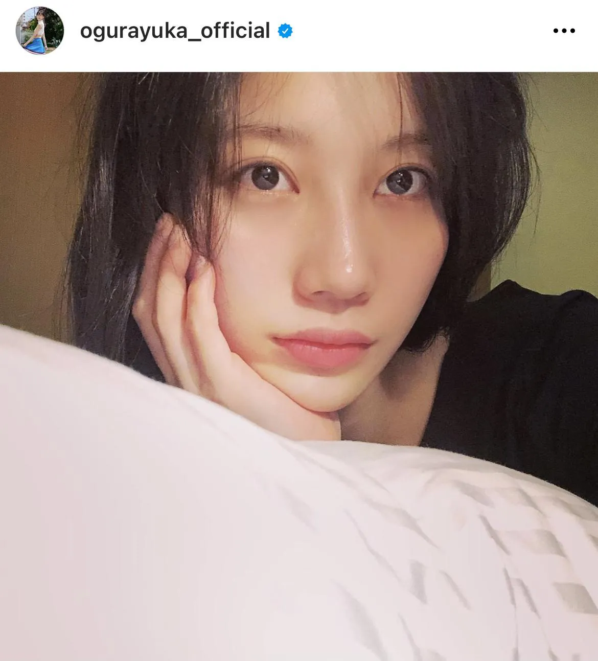 ※小倉ゆうか公式Instagram(ogurayuka_official)より