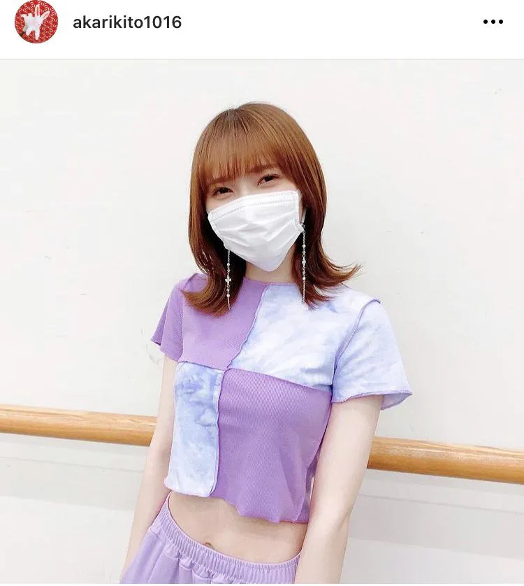 ※鬼頭明里オフィシャルInstagram(akarikito1016)のスクリーンショット