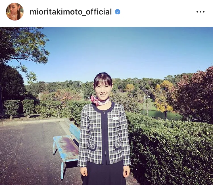 ※瀧本美織公式Instagram(mioritakimoto_official)より