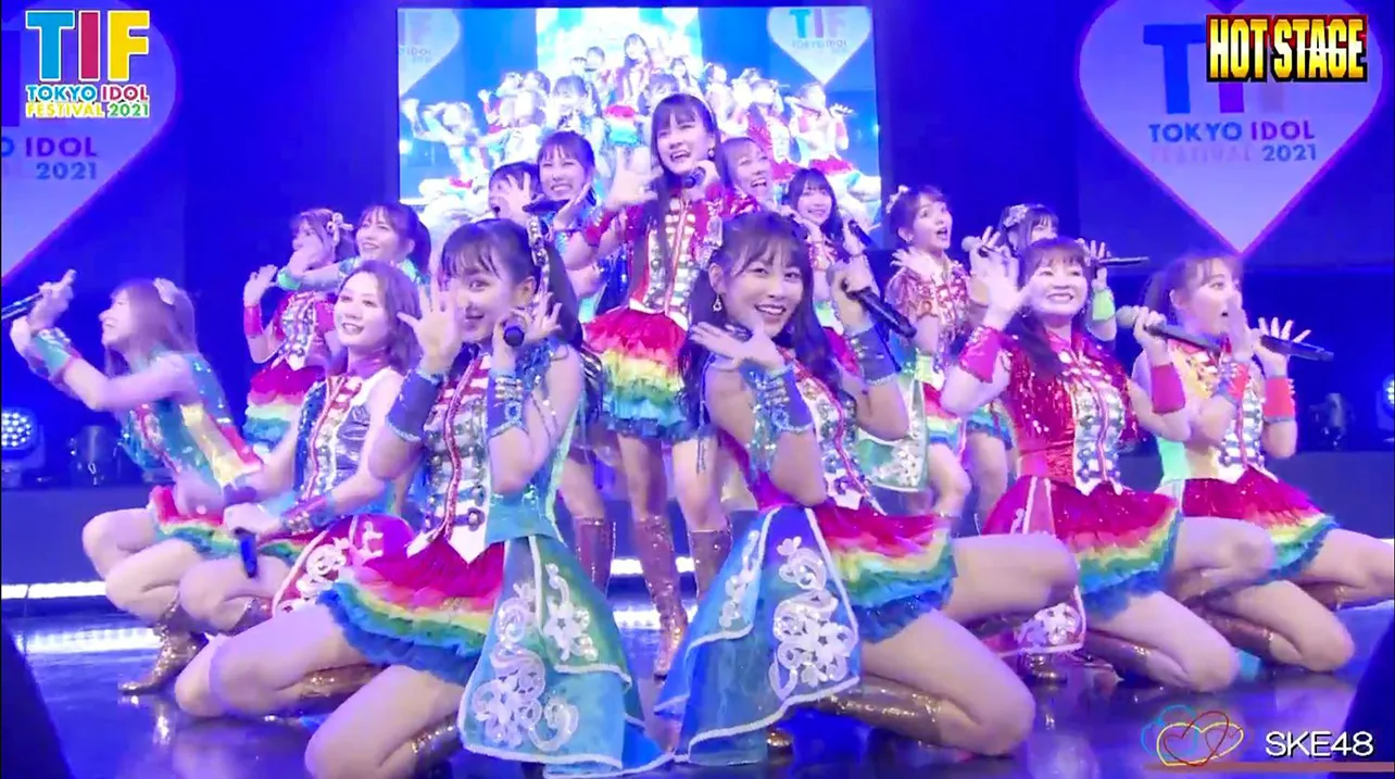 SKE48「TIF2021」10月2日HOT STAGEより　