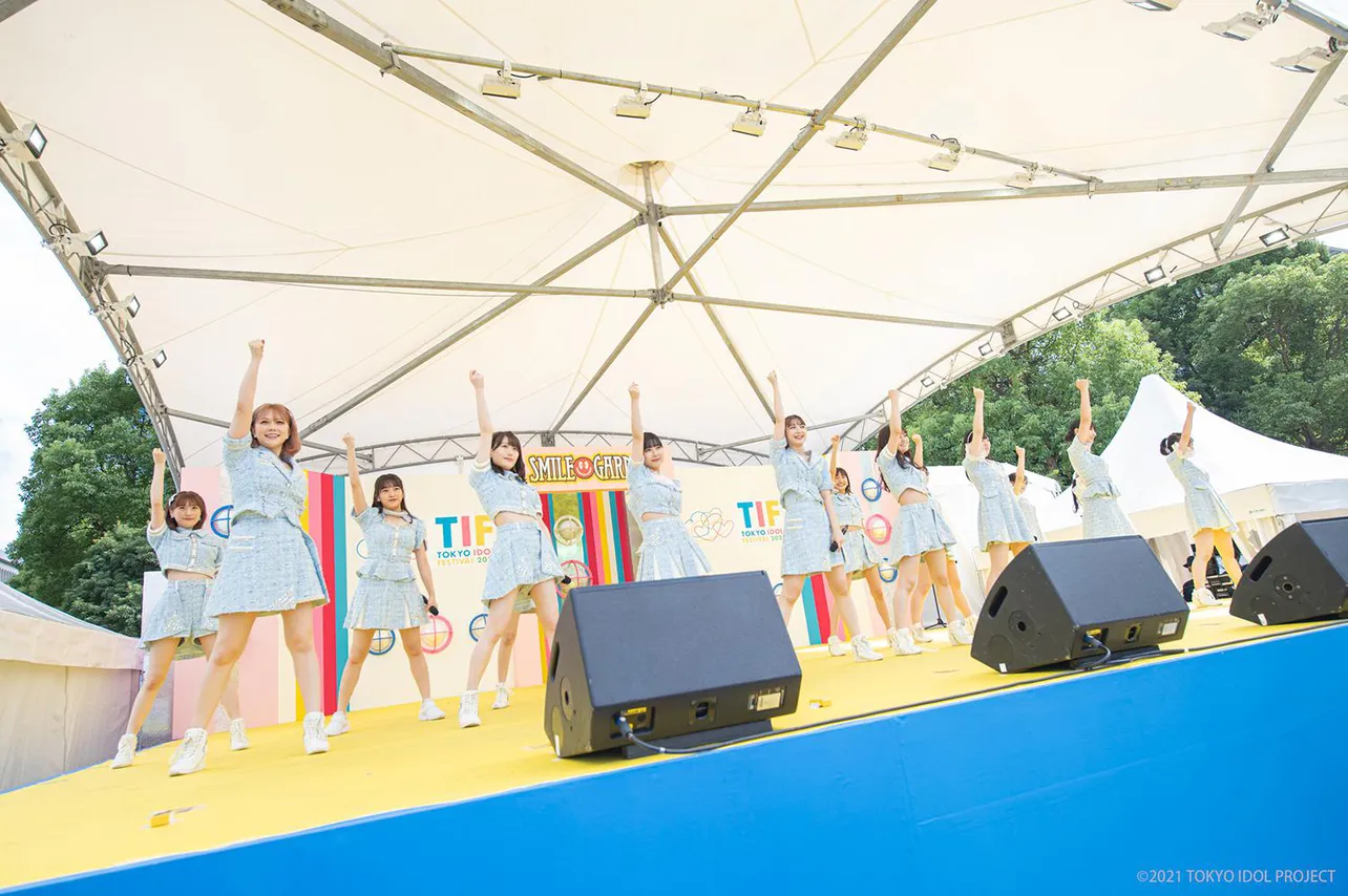 HKT48「TIF2021」10月3日SMILE GARDENより　