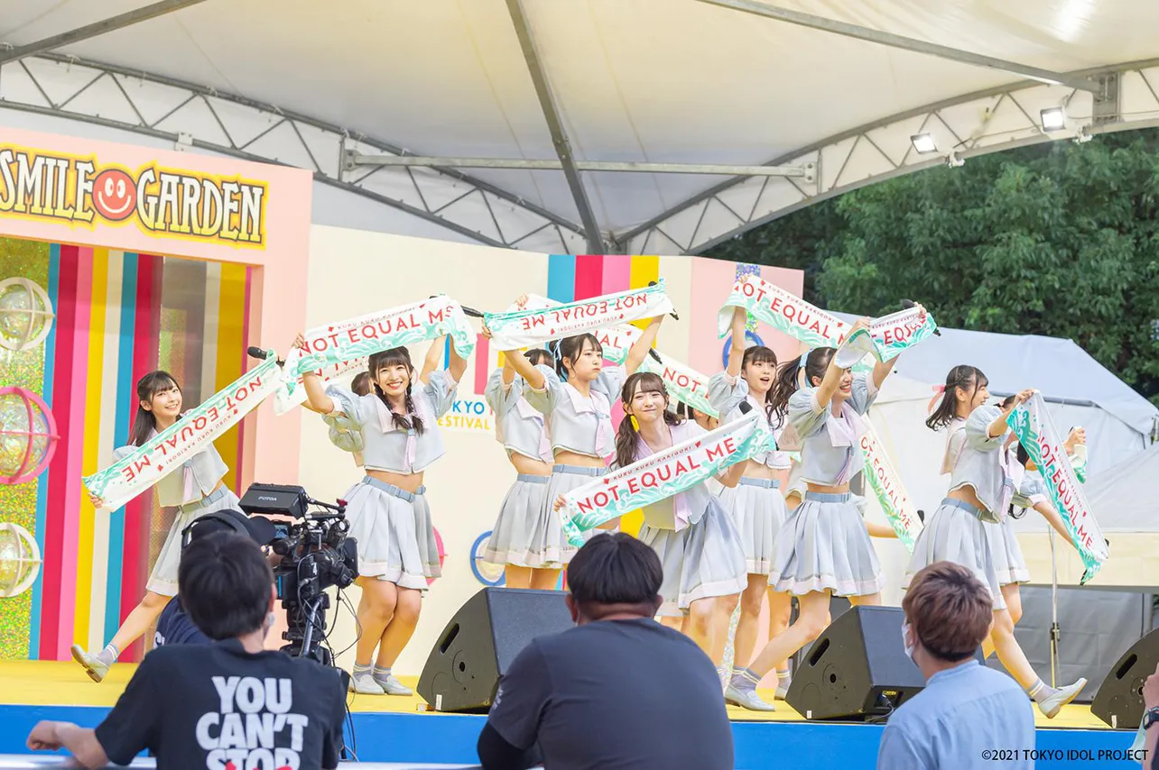 ≠ME「TIF2021」10月3日SMILE GARDENより　