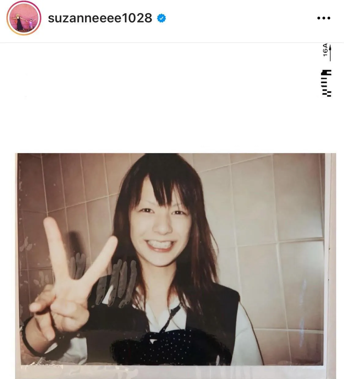 ※スザンヌ公式Instagram(suzanneeee1028)より